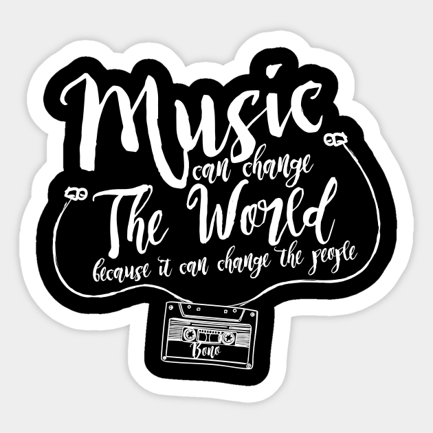 Music Change The World Sticker by KATA